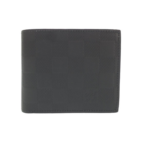 Louis Vuitton Black Portefeuille Bifold Wallet Infini Damier NM Marco - Picture 1 of 5